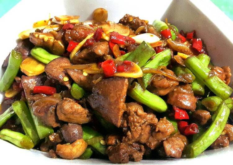 Resep Tumis Ati Ampela Buncis Pedas Manis yang Bikin Ngiler