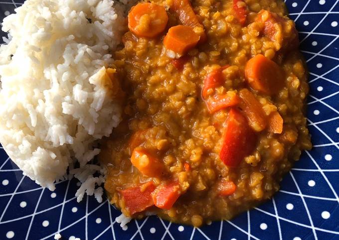 Rotes Linsen-Daal