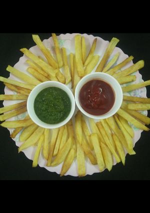 A picture of French Fries.