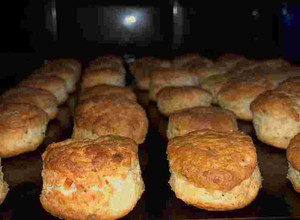 Una foto de Scones de queso