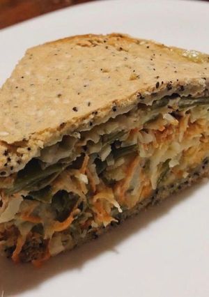 Una foto de Tarta de chauchas