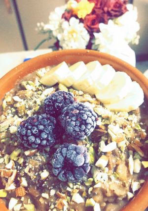 صورة لوصفة عصيدة الشوفان 🥣💘