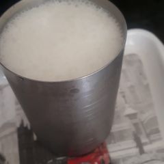 A picture of Namkeen lassi.