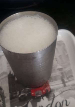 A picture of Namkeen lassi.