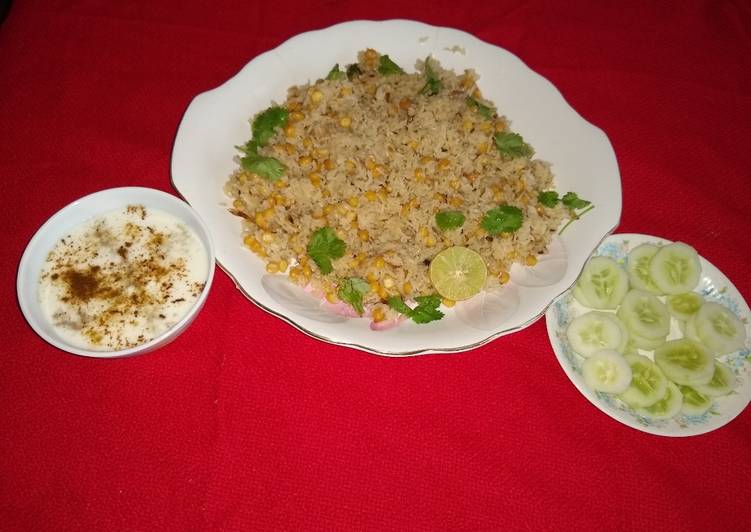 Chana dal pulao