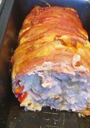 Baconos csirkés alagút🥓 recept fotója