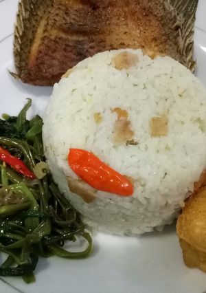 Foto resep Nasi liwet rice cooker