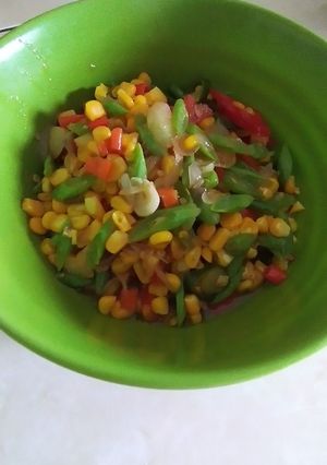 Foto resep Tumis jagung buncis