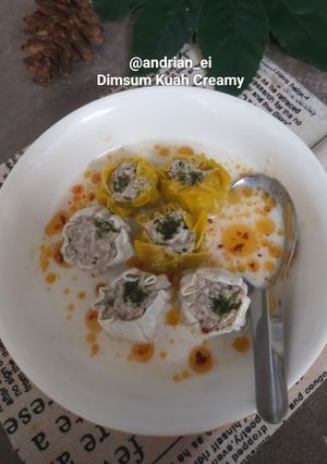 Foto resep Dimsum Kuah Creamy