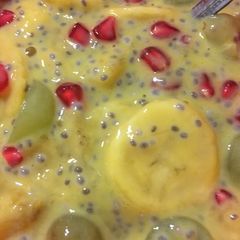 A picture of Chia seed pudding.