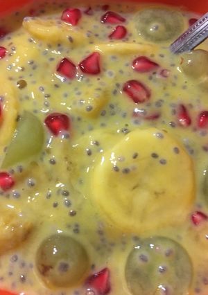 A picture of Chia seed pudding.