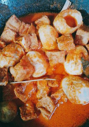 Foto resep Tahu telur bumbu rujak