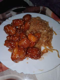 Kínai szezámmagos csírke recept fotója