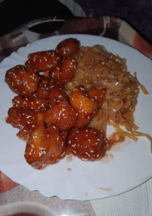 Kínai szezámmagos csírke recept fotója