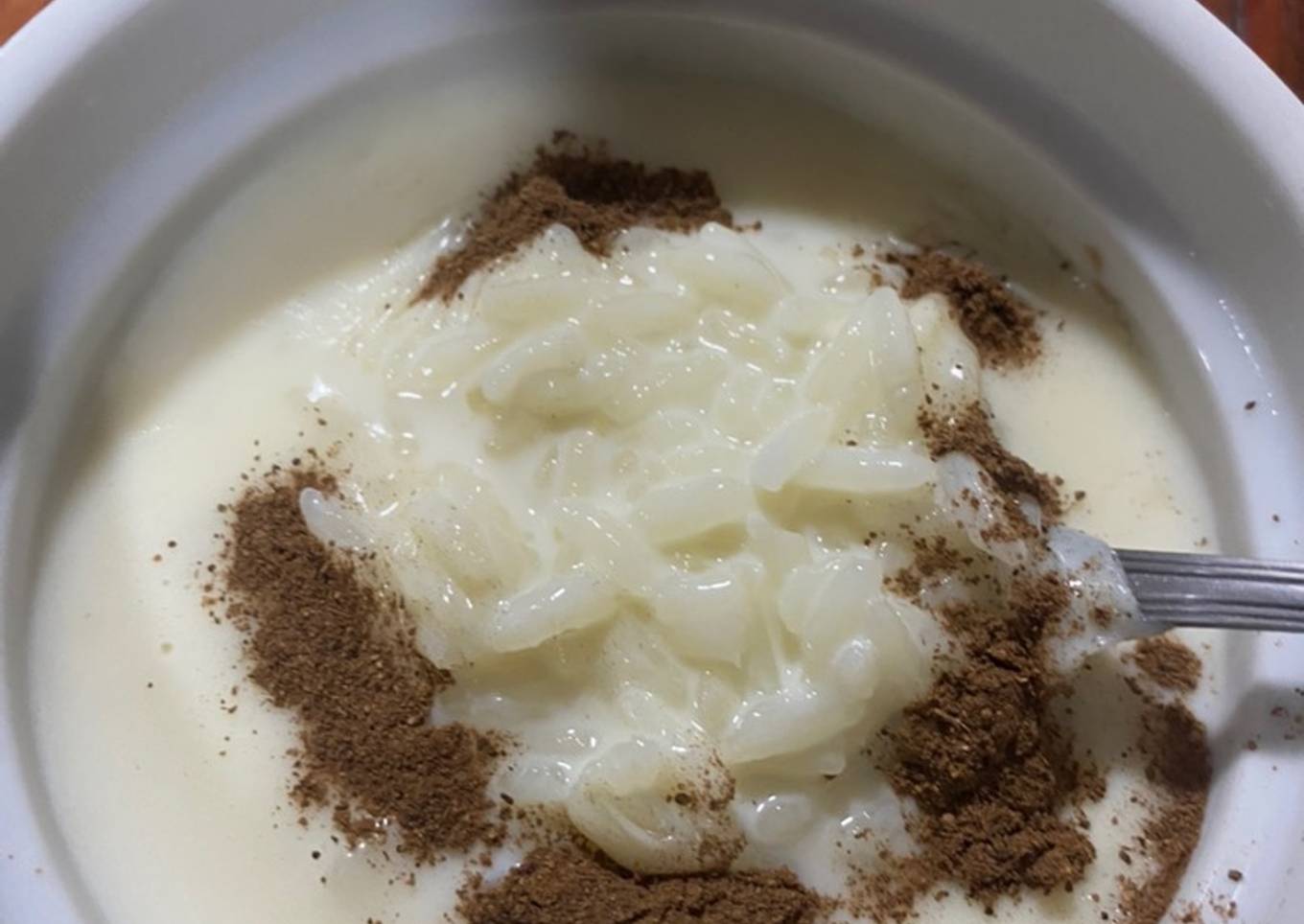 Arroz con leche condensada