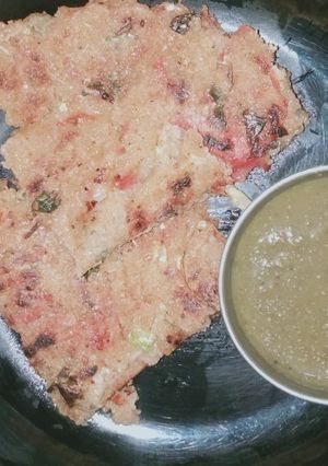 सूजी का चीला(suji ka chilla recipe in hindi) रेसिपी मुख्य फोटो
