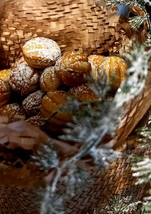 Фото «Горішки з вареним згущеним молоком» Горішки з дитинства трішки по-новому.