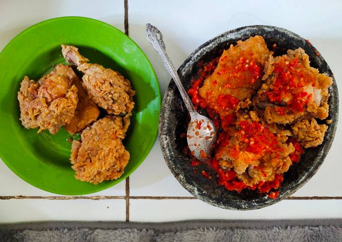 Ayam geprek