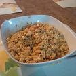 Pasta con crema de tocineta