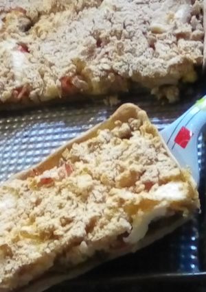 Una foto de Tarta máximo rendimiento c/cubierta crunch 💲\⁠_⁠(⁠ツ⁠)