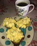 Desayuno de tostadas con palta y huevo 🤗
