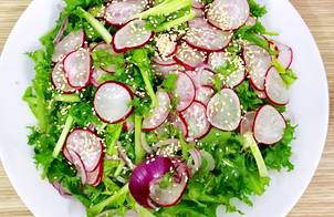 Salad Trộn Dầu Giấm Đơn Giản