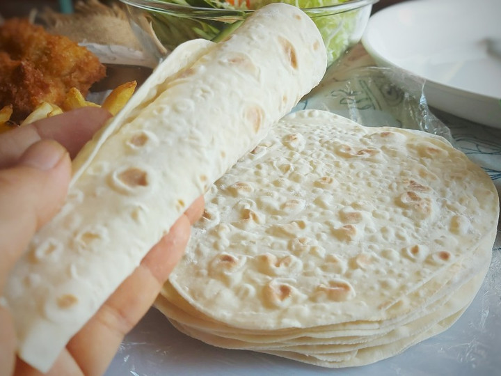 Resep Kulit Kebab Lentur Bisa di Simpan di frezer Tahan 2 bulan, Menggugah Selera