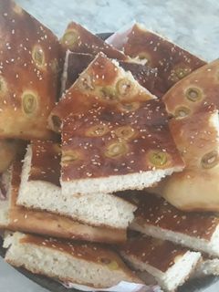 صورة لوصفة خبز بالزيتون