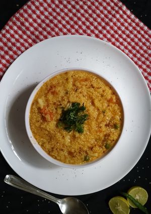 वेज दलिया (Veg dalia recipe in Hindi) रेसिपी मुख्य फोटो