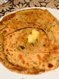 Dried Mint Lachha Paratha