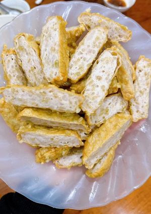 Hình của món Chả cốm.