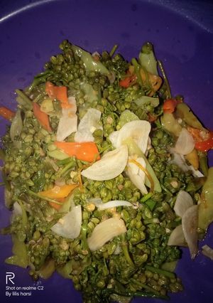 Foto resep Tumis bunga singkong puedes