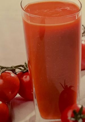 Zdjęcie przepisu Sok pomidorowy (Książka Thermomix).