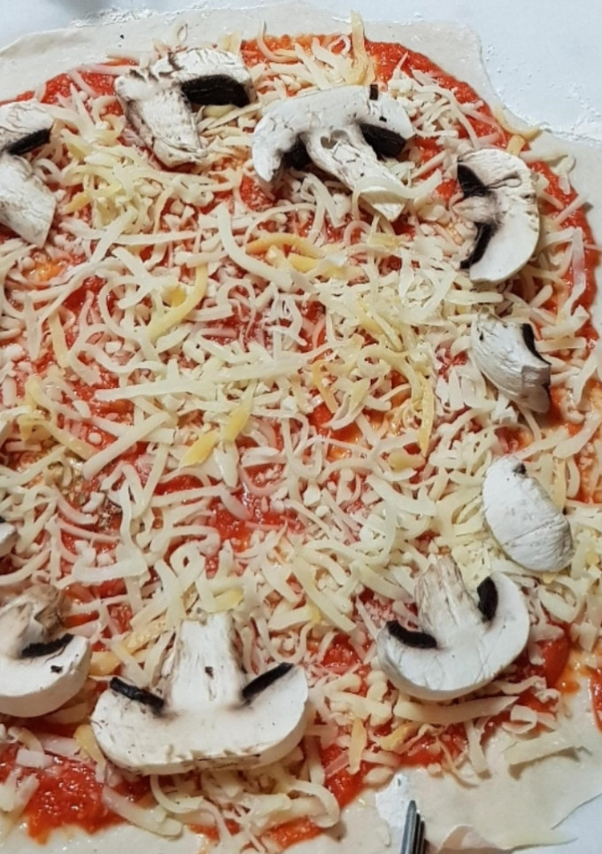 Una foto de Pizza a la Rebe