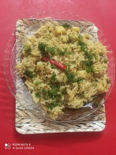 આલુ મટર પુલાવ (Aloo Matar Pulao Recipe In Gujarati) રેસીપી મુખ્ય ફોટો