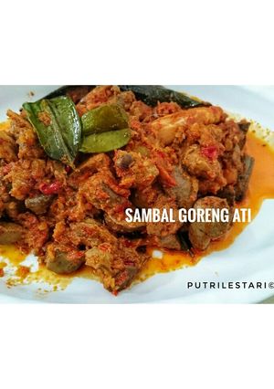 Foto resep Sambal goreng ati ayam