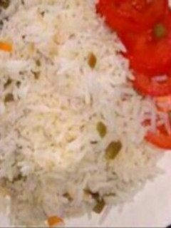 A picture of Vegetable rice.