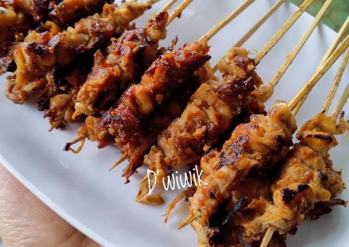 Resep bikin Sate Jamur  enak