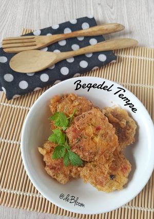 Foto resep 758. Perkedel / Begedel Tempe Daun Bawang Joss!