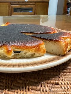 【純素】巴斯克乳酪蛋糕 的食譜成品照片