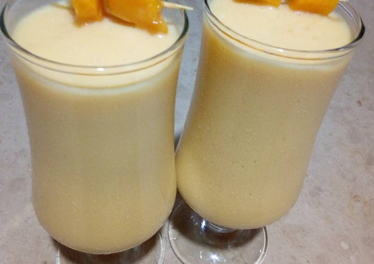 Step-by-Step Guide to Prepare Homemade Mango shake