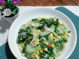 894. Tumis Jagung, Sawi Hijau