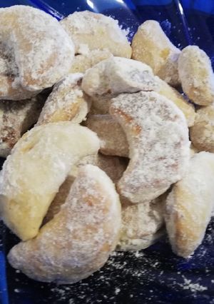 Békebeli hókifli recept fotója