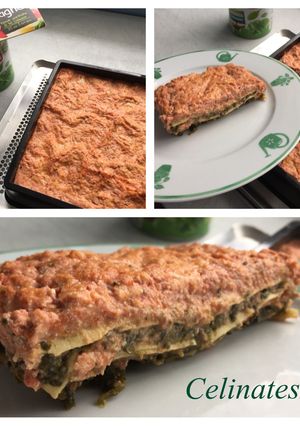 Une photo de Lasagnes light aux épinards