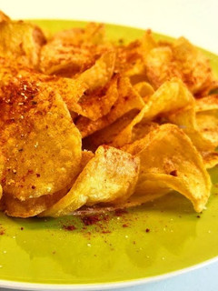 Una foto de Chips de patatas fritas con pimentón