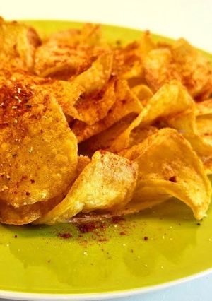 Una foto de Chips de patatas fritas con pimentón