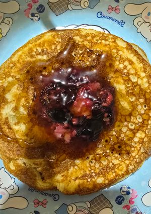 Una foto de Hotcakes estilo IHOP