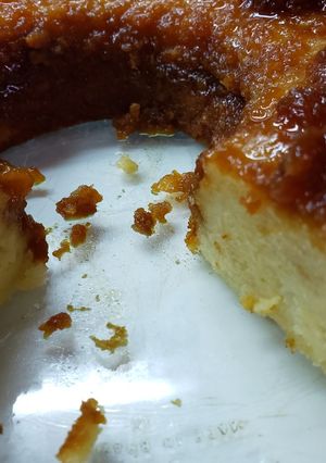 Una foto de Budín de pan esponjoso