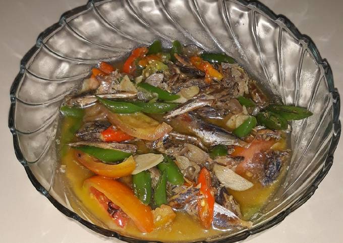 Yuk intip, Cara termudah bikin Tumis ikan asin cabe ijo dijamin spesial