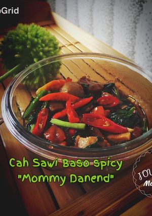 Foto resep Cah Sawi Baso Spicy "Mommy Danend"